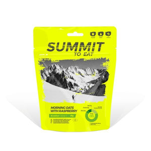 Summit to Eat, Morning Oats with Rasberry