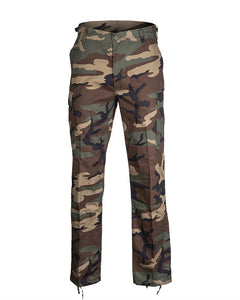 MIL-TEC® Woodland BDU Field Pants, Rip-Stop
