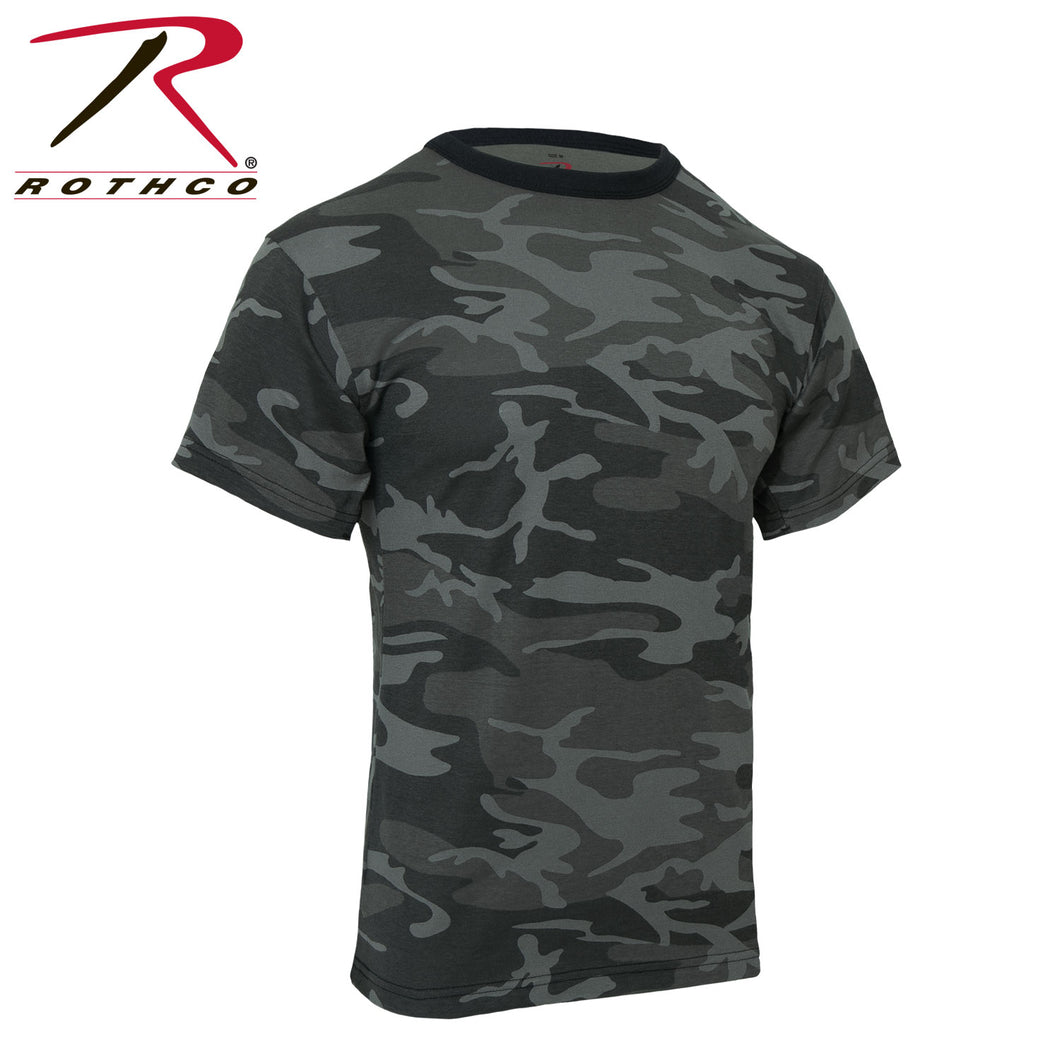 Rothco Black Camo T-Shirt